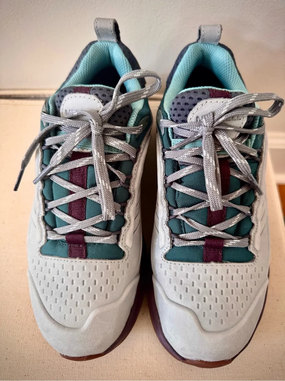Brand new Merrell Moab Speed 2 Vent 2K SE Hiking Trail Shoes Grey Green [Size